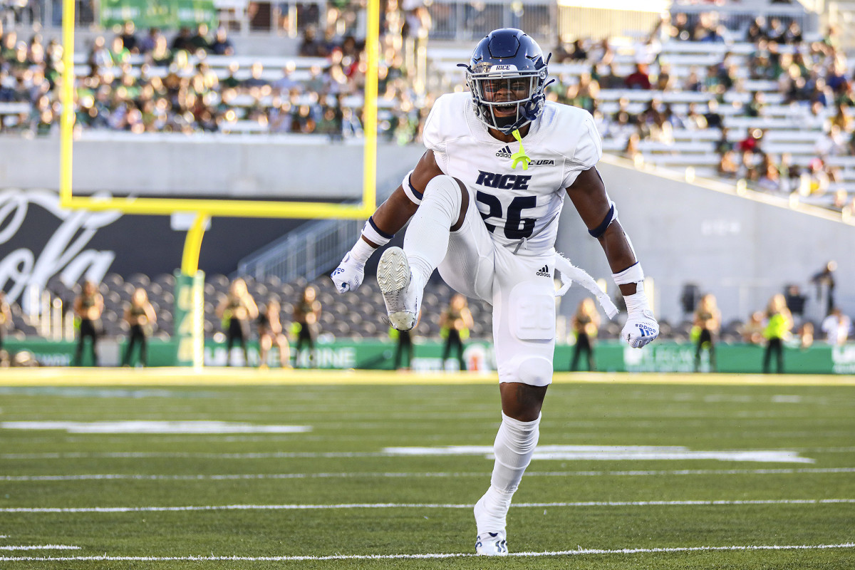 After struggling early, Gabriel became a force in Rice’s secondary in 2021.